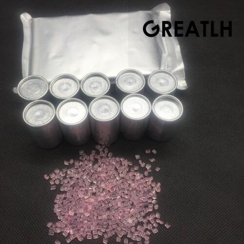 Dental Blood Streak Denture Flexible Acrylic 10can/bag Dental Materials