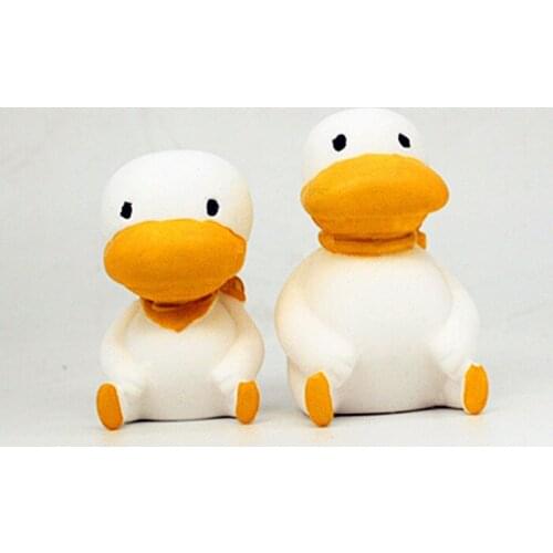 2D Two Linen Red Duck Car Breeze Incense Incense Gypsum Excense Silicone Mold C1161