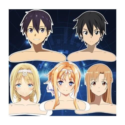 Anime Sword Art Online Yūki Asuna Clothes Hangers Anime Model Toys Household Clothing Store Suit Hanger Model Toys