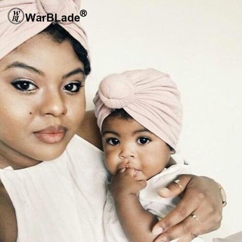 WarBLade 2018 New Baby Toddler Kid Boy Girl Bowknot Beanie Cap Hair Accessories Cute 1pcs Child hats 12 Colors Solid Cap