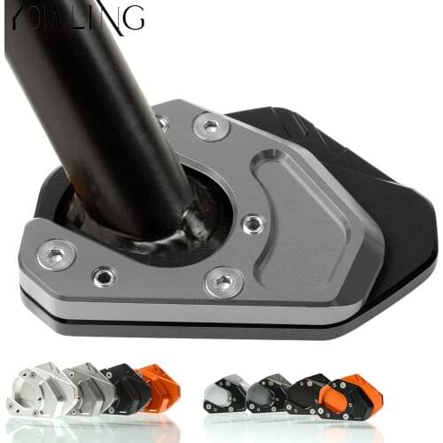 For 125 200 390 690 950 Adventure 990 Supermoto R/T CNC Aluminum Kickstand Side Stand Enlarger Extension Plate Pad New