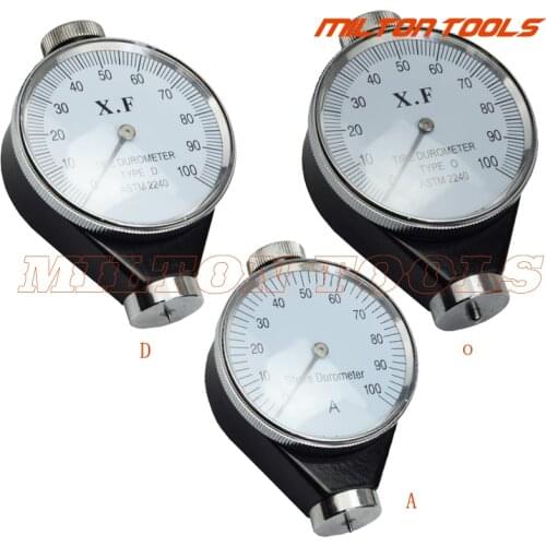 Drop shipping LX-A-O-D Shore Durometer sclerometer Rubber Portable Handheld Shore A Shore O Shore D can choose