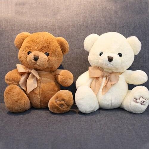 Cute Teddy Bear Doll Plush Toys Pockets Bear Doll Bear Ragdoll Creative Girls' Gifts Doll Bear Rilakkuma Plush Cartoon Animal