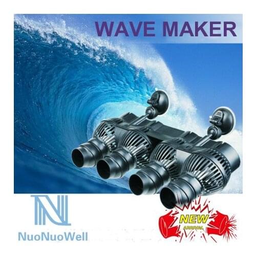 NuoNuoWell 24000L/H 48W Aquarium Fish Tank Wave Maker Pump For Aquarium Fish Tank Powerhead Circulation Suction