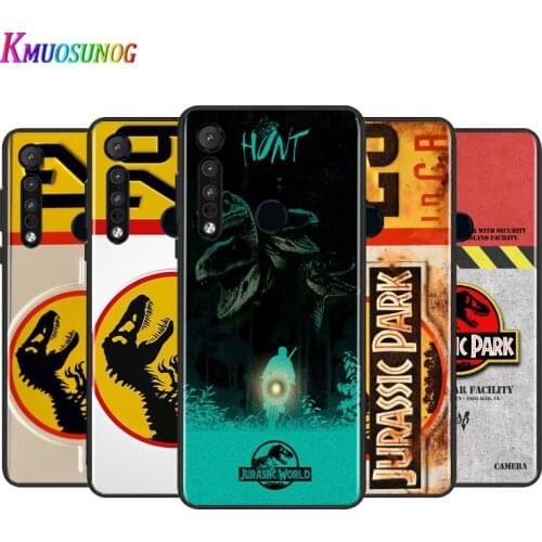 Jurassic Park Dinosaurs For Motorola G9 G8 G Stylus Power One Fusion Hyper Edge E7 E6 5G Plus Play Lite Silicone Phone Case