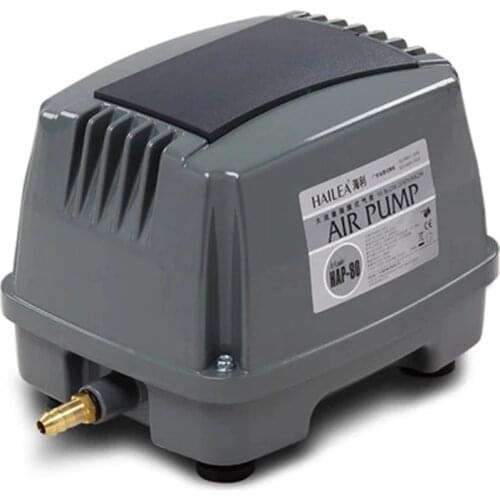 HAILEA HAP 60 80 100 120 Hiblow Aquarium Air Compressor for Fish Tank Septic Pond Linear Diaphragm Air Pump Aqua Blower
