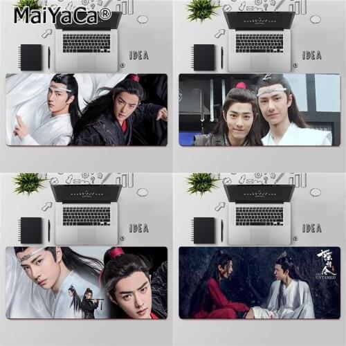 Maiya High Quality Xiao Zhan Wang yibo The Untamed DIY Design Pattern Game mousepad Rubber Computer Gaming mousepad
