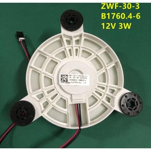 ZWF-30-3 (DC12V 3W 1870RPM) Refrigerator Parts Evaporator Cooling Fan Motor for Samsung Fridge