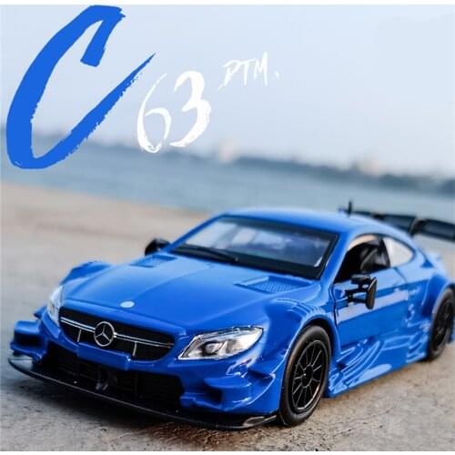 1:32 Benz C63 DTM Racing Alloy Car model Diecasts & Toy Vehicles Car Model Miniature Scale Model Sports Car Toys For Childrens