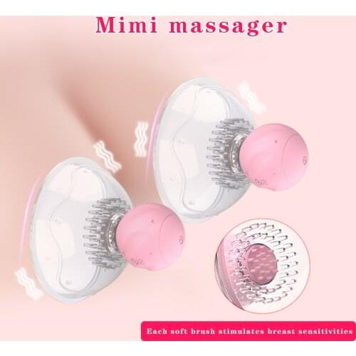 10 Frequency Breast Pump Nipple Suction Cup Tongue Lick Nipple Sucker Vibrators Erotic Breast Enlarge Massager Sex Toy For Women