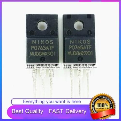 10Pcs/Lot New Original P0765ATF TO220F DIRECT PLUG SWITCH POWER SUPPLY TUBE Field Effect Tube 7A650V Good Quality