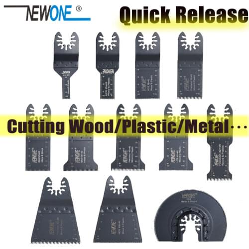 12pcs quick change Oscillating Multi tool Saw Blades fit for multifunction power tool as Black & Decker ,TCH,Dewalt etc