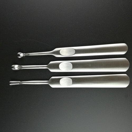 3PCS Silver Stainless Steel Leather Leathercraft Tool Kit Stitching U+V Shaped Groover Skiving Edge Beveler Sewing Tools