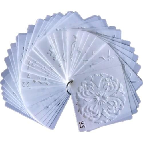 36/56 Pack Mandala Dot Painting Templates Stencils, Small Mandala Template Stencils for DIY Art Project Rock Painting