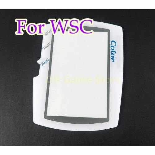 60pcs/lot Plastic Cover lens For WSC BANDAI Protector screen lens screen panel with double sided tape Accessories