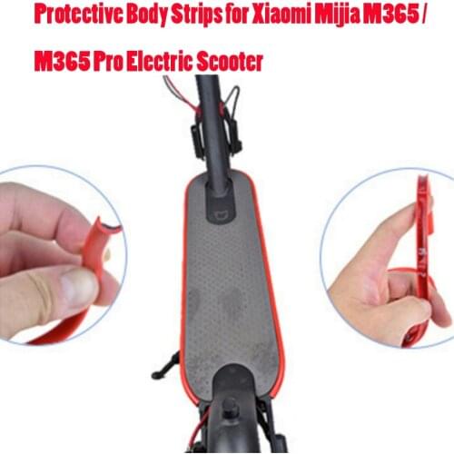 Bumper Protective Scooter Body Strips for Xiaomi Mijia M365 Electric Skateboard Car Scooter Parts Decorative Strip For m365 PRO