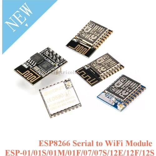 ESP8266 ESP-01 ESP-01S ESP-01M ESP-01F ESP-07 ESP-07S ESP-12S ESP-12E ESP-12F ESP Serial WIFI Wireless Module Adapter Board