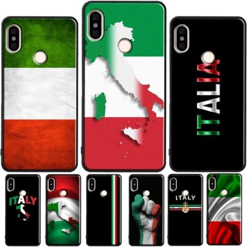 Italy Flag Case For Xiaomi Redmi 9 9A 9C 7A 8A 9T Back Cover For Redmi Note 10 Pro 7 8 9 Pro 8T 9S