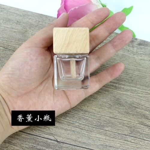 15ML Square Aromatherapy Display Perfume Glass Cosmetic Bottle 20PCS/LOT