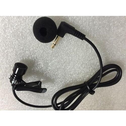 Linhuipad 3.5mm metal laptop microphone lapel microphone with 1.2m cord length 200pcs/lot