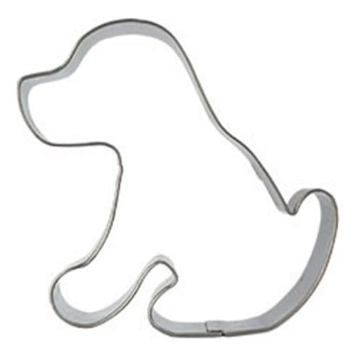Lovely Puppy Aluminum Bakeware Kitchen Biscuit Cookie Tools Vegetable Cutter Mould Stainless Steel Selling Products Online DZ165