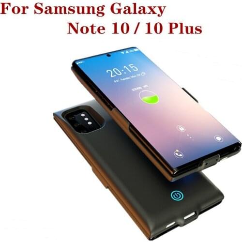 HSTNBVEO Portable Power Bank For Samsung Galaxy Note 10 Plus Battery Charging Cases Battery Charger Cover For Galaxy Note 10