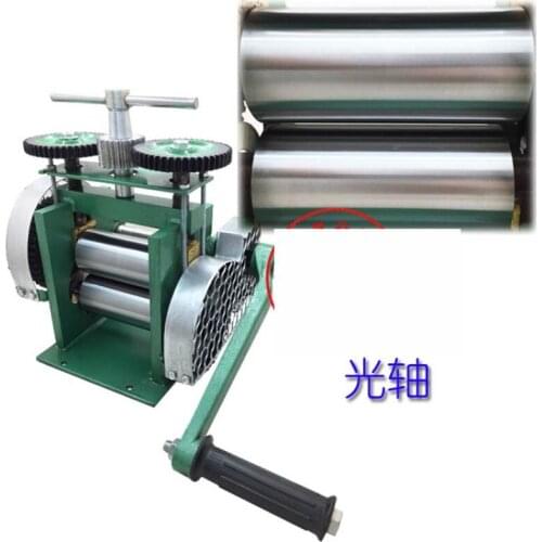Diy Flat Hand Operate mini gold Rolling Mill jewelry rolling mill Smooth surface roller
