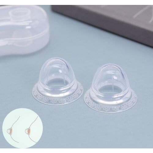 Silicone Nipple Aspirator Corrector Painless Nipple Sucker Puller Braces Redress Niplette Correction Clamps Corrector
