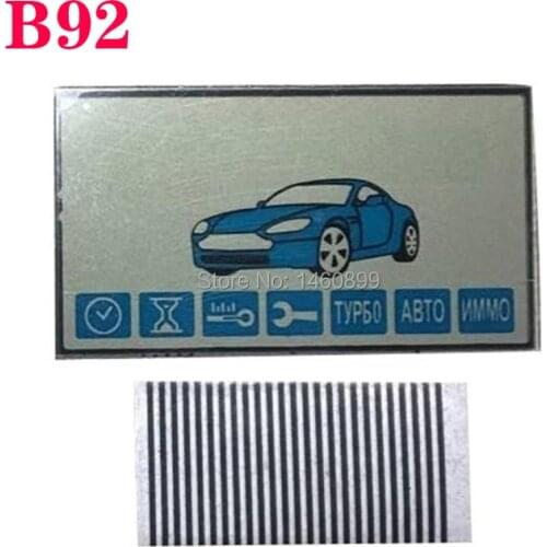 B92 LCD display flexible cable for Keychain Starline B92 LCD Remote Controller Fob Display with Zebra Stripes