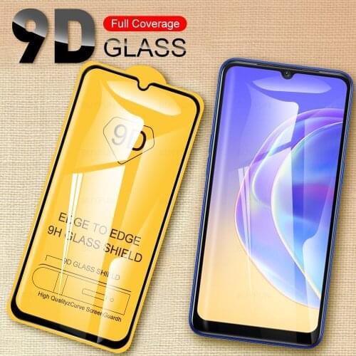 1Pcs Tempered Protector Glass For Vivo V21E 4G VivoV21 VivoV21e 21E V 21 E 9D Phone Protective HD Safety Screen Full Cover Film