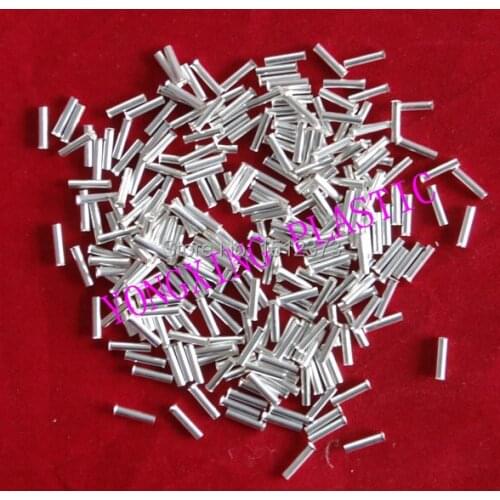 1000pcs/lot EN0206 naked Insulated tube terminal block Cord end terminal wire ferrules
