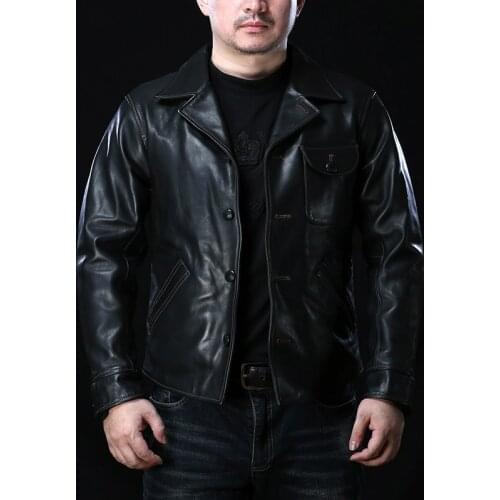 2006SJ RockCanRoll Read Description! Asian Size Super Quality Genuine Horse Leather Horsehide Stylish Fourcorners Jacket