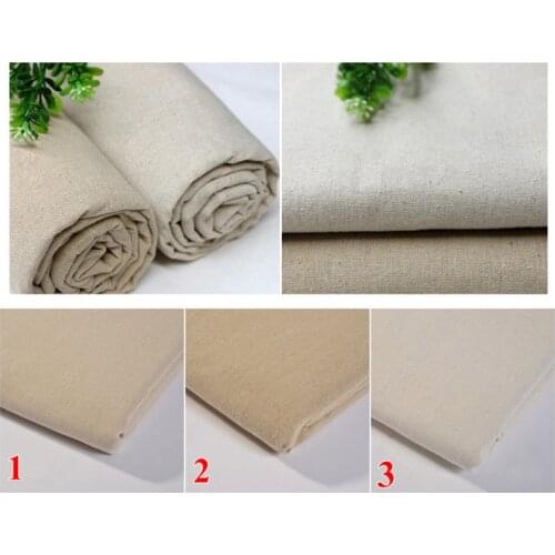 50*150CM Natural Linen Fabric for Needle Embroidery Patchwork Costura Tissus Sewing Textiles Tela Felt Shabby Chic Tilda Doll