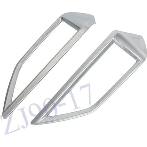 ABS Front Center Air Conditioner AC Outlet Vent Molding Garnish Cover Trim Fit For Subaru XV /Crosstrek XV Accessories 2018 2019