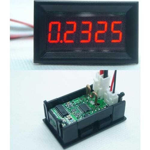 0.36" 5 Digits 0-3.0000A DC Ammeter Digital Current Panel Meter Built-in Shunt 19QB