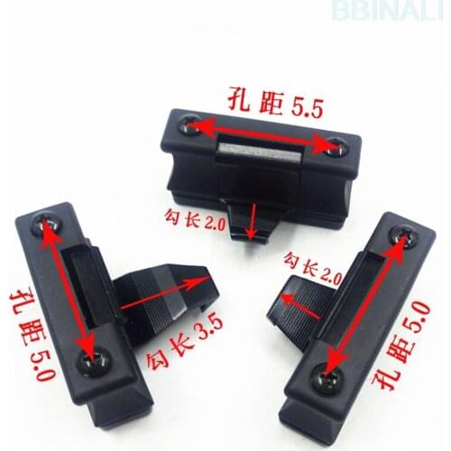 For SANY SY 55 65 75 135 215 235-8-9 excavator cab window glass buckle latch excavator accessories
