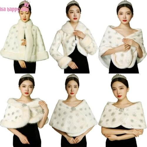 Isa Happy Day Wedding Fur Capes