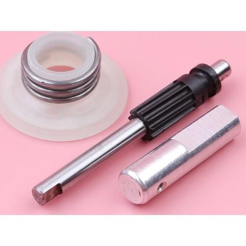 Oil Pump with Pump Cylinder Worm Gear Kit For Husqvarna 340 345 E EPA Chainsaw Part