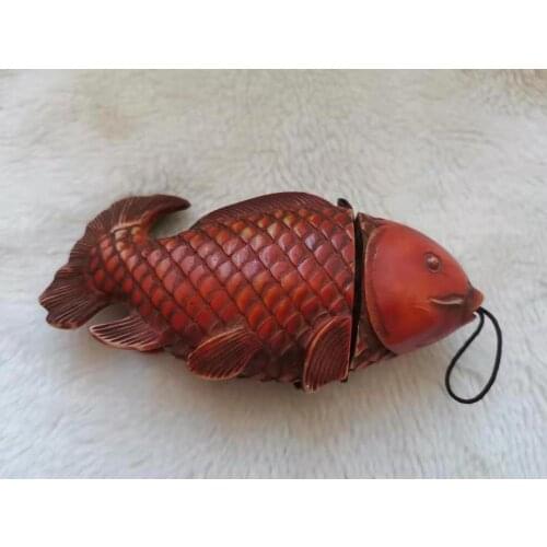 Unusual Tibet Fish Bone Perfume Snuff Bottle Free Delivery Wedding Gift
