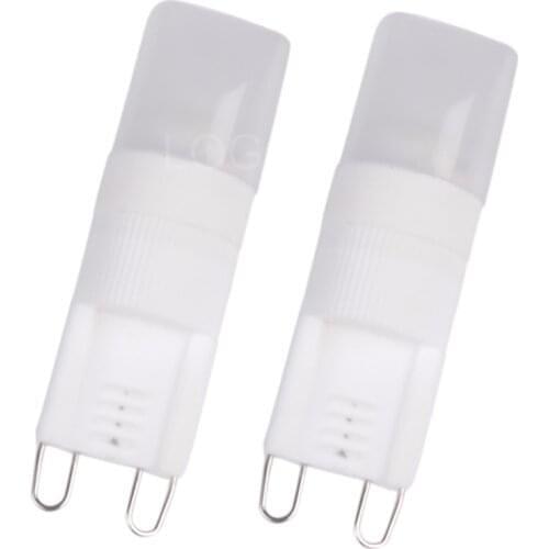 NEW G9 1W Ceramic LED Bulb Light Energy Saving Lamp Crystal Chandelier Lamp 220V Warm White/Cool White Led bulbs &tubes Dropship