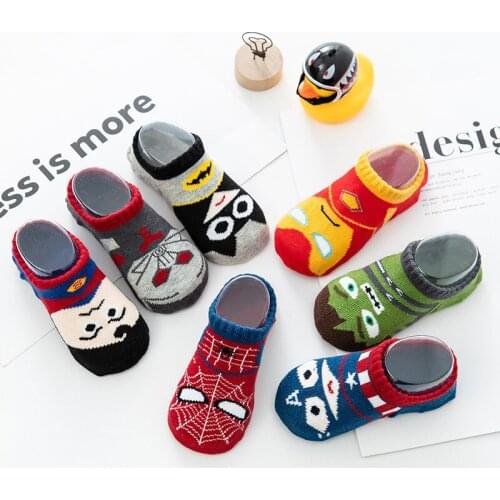 New Cotton Kids Socks Baby Boy Cartoon Warm Fashion Sport Socks for Spring Summer Children Socks Toddler Knitted Socks