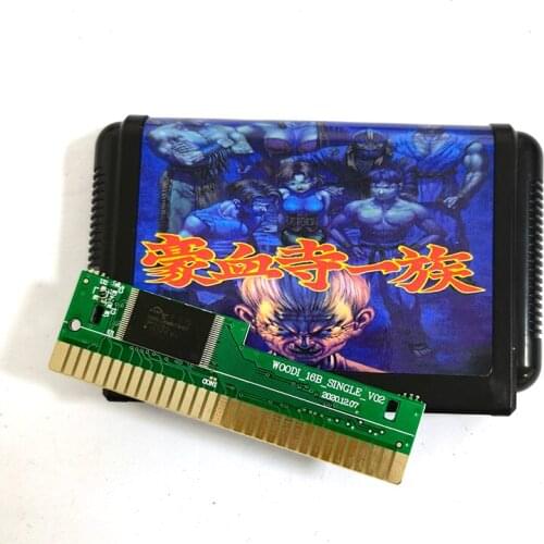 Power Instinct / Gouketsuji Ichizoku 16 Bit MD Game Card Sega Mega Drive Genesis