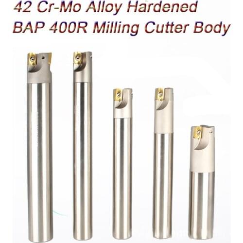 BAP400 R series CNC End Mill Arbor R0.8 Angle 90 Degree Cutting Tools Shoulder Milling Cutter Holder APMT1604