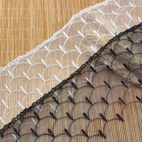 High Quality Scale Cotton Embroidered Lace Sewing Furnishing Garment Accessories DIY Handmade Craft Materials