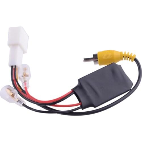 Car 4 Pin Reverse Camera Retention Wiring Harness Cable Plug Adapter Connector Accessories Fit For Toyota