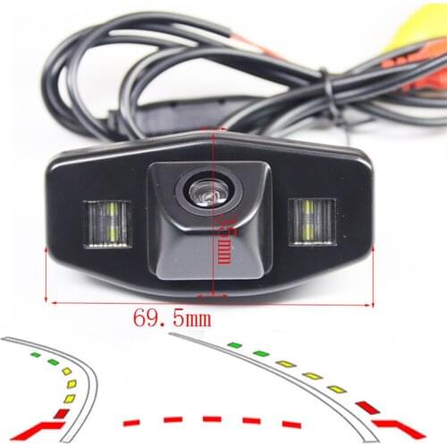 Dynamic Trajectory car Rear View Reversing parking Camera for Honda Accord Pilot Civic Odyssey Acura TSX Vehicle Reverse camera