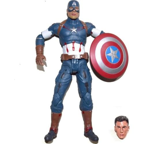 MS Select Avenger Captain American Steve Rogers 8.5" Loose Action Figure