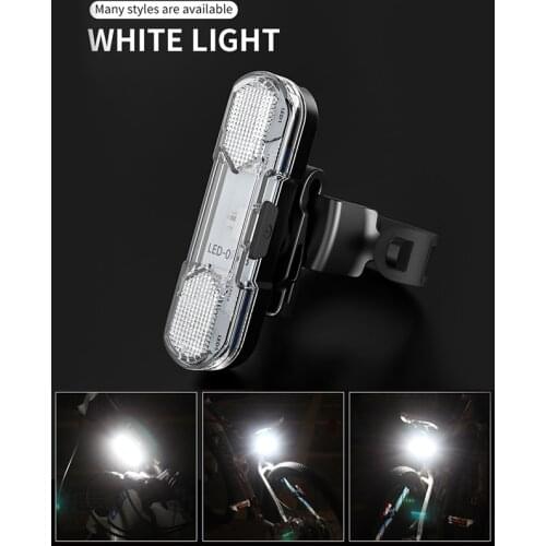 Bicycle Light LED Taillight Safety Warning USB Rechargeable Lantern Bike accessories Bicycle lighting Cycling Portable Light