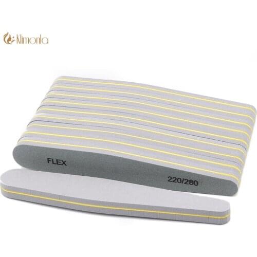 Hot Selling 50pcs/set Nail File Manicure Tools Rhombus Sponge Buffer 220/280 Nail Art Salon Manicure UV Gel Sandpaper Nail Files