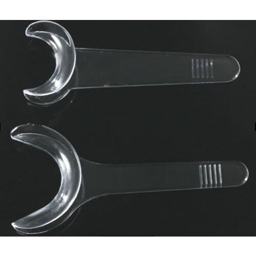 8pcs/2Size Mouth Opener Dental Orthodontic Cheek Retractor T shape Dental Equipment Tooth Intraoral Lip Cheek Retractor